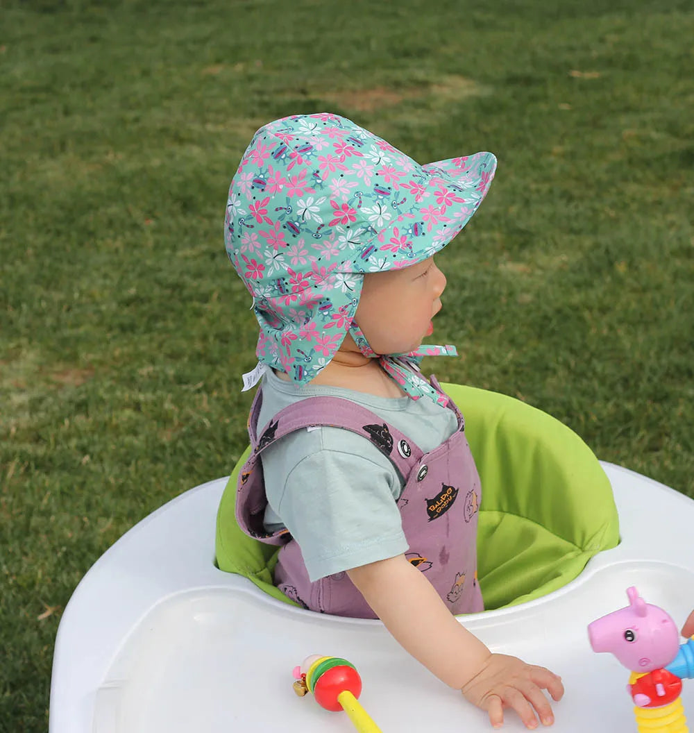 Baby Sun Hat Adjustable Summer Baby Cap for Boys Travel Beach S/L Baby Girl Hat Kids Infant Accessories Children Hats SPF 50+